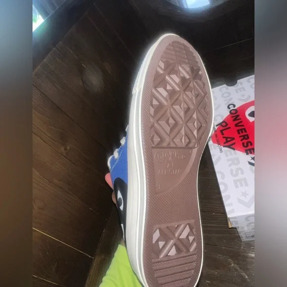Cdg converse brand new never used size 9 display picture 1